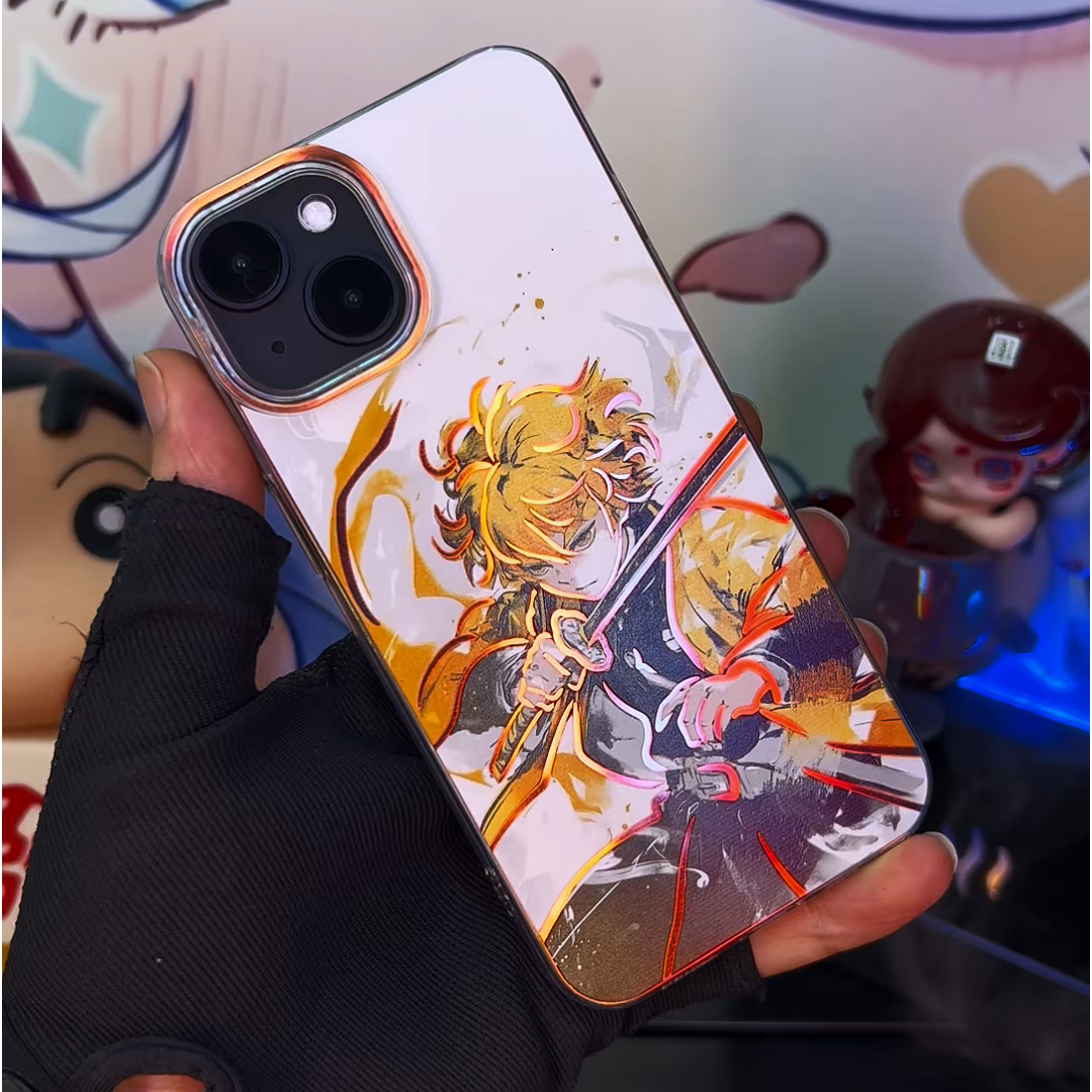 鬼滅之刃極光金防摔手機殼