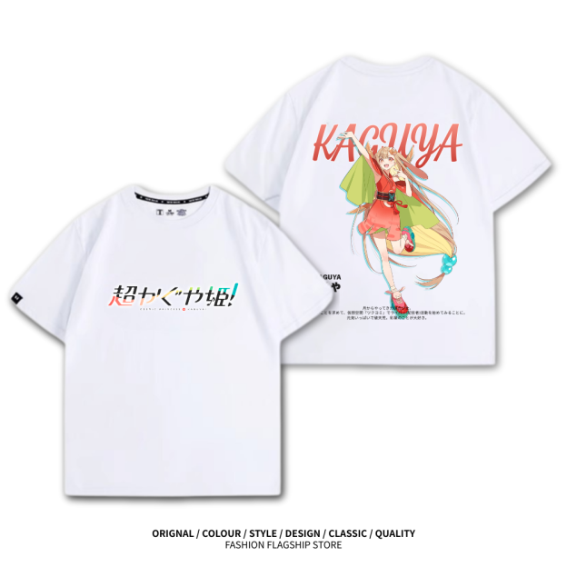超時空輝耀姬 動漫主題印花短袖T恤