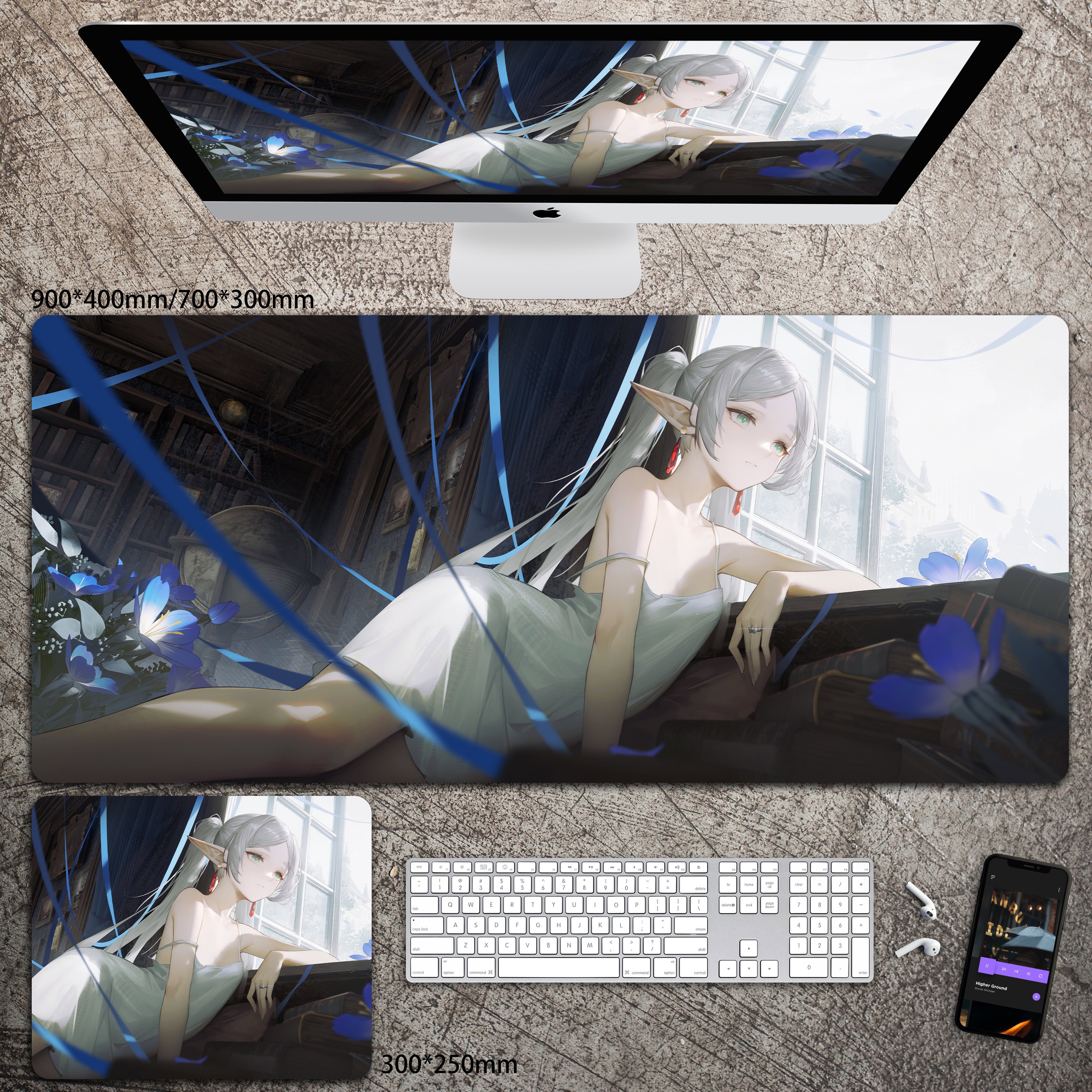 動漫系列 主題桌墊 布質滑鼠墊