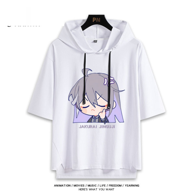 催眠麥克風 連帽短袖T恤-GOODTOYSTUDIO