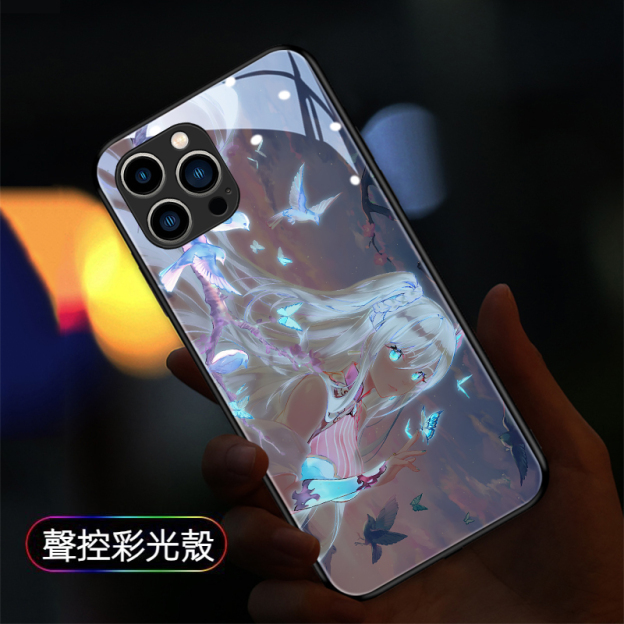 初音未來Miku來電閃智能發光手機殼-GOODTOYSTUDIO