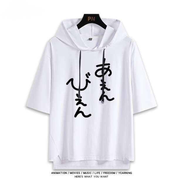 Vtuber HOLOLIVE 連帽短袖T恤 櫻巫女 さくらみこ Sakura Miko-GOODTOYSTUDIO