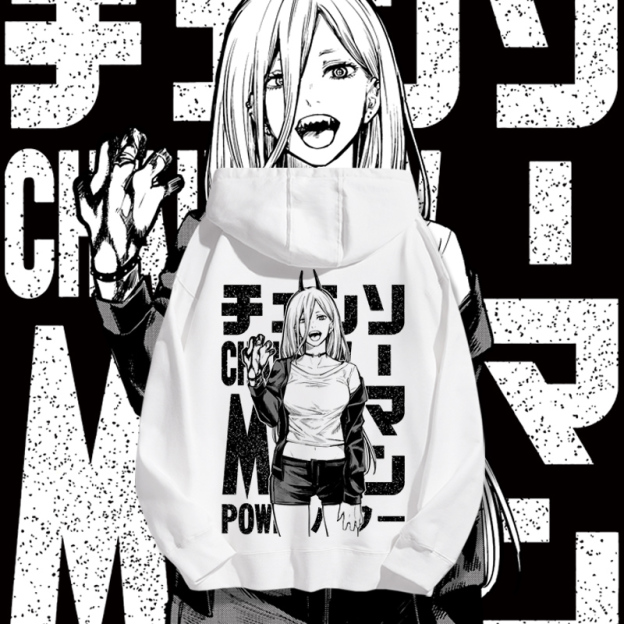 鏈鋸人 2025秋冬新款 親子情侶男女連帽衛衣-ZUIHANG SHOP