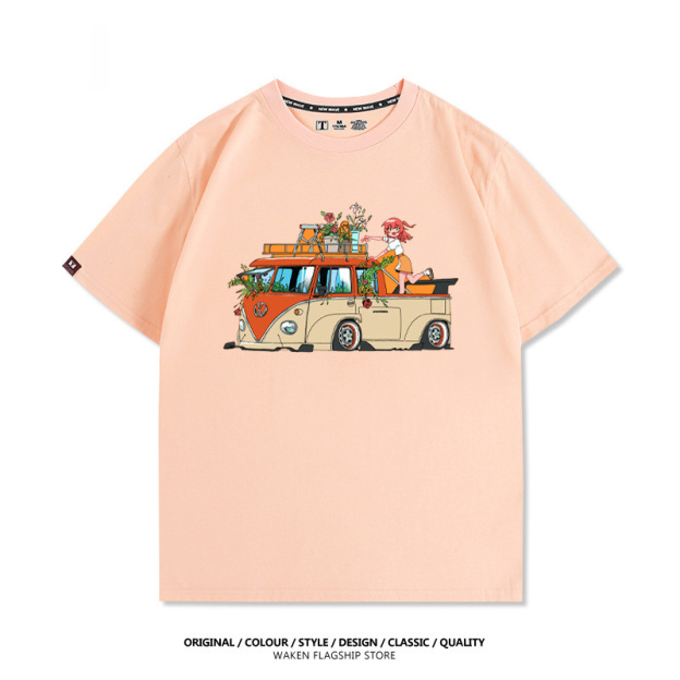 孤獨搖滾 印花T恤-GOODTOYSTUDIO