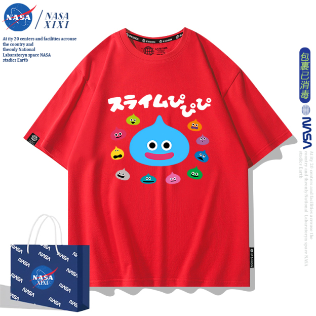 勇者鬥惡龍聯名印花短袖T恤