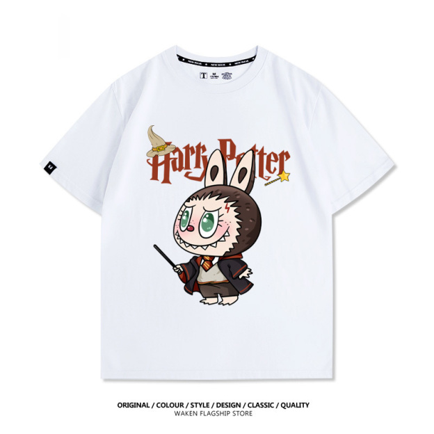 LabubuX哈利波特 印花T恤-GOODTOYSTUDIO
