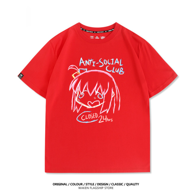 孤獨搖滾 後藤一里 印花T恤-GOODTOYSTUDIO