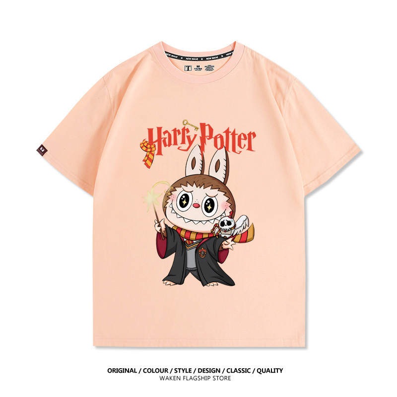 LabubuX哈利波特 印花T恤-GOODTOYSTUDIO