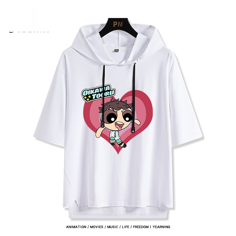 排球少年 連帽短袖T恤-GOODTOYSTUDIO