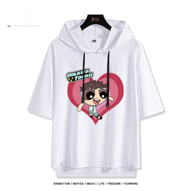 排球少年 連帽短袖T恤-GOODTOYSTUDIO