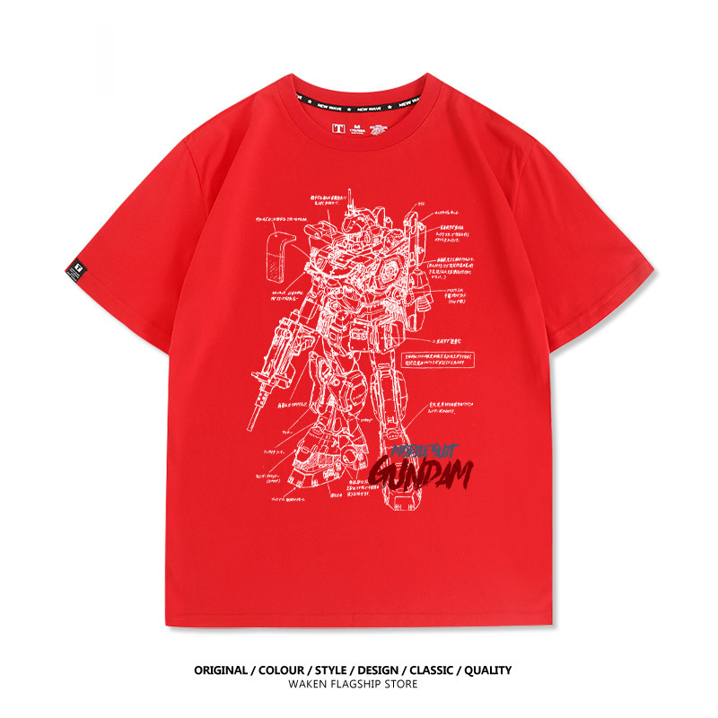 機動戰士鋼彈 印花T恤-GOODTOYSTUDIO