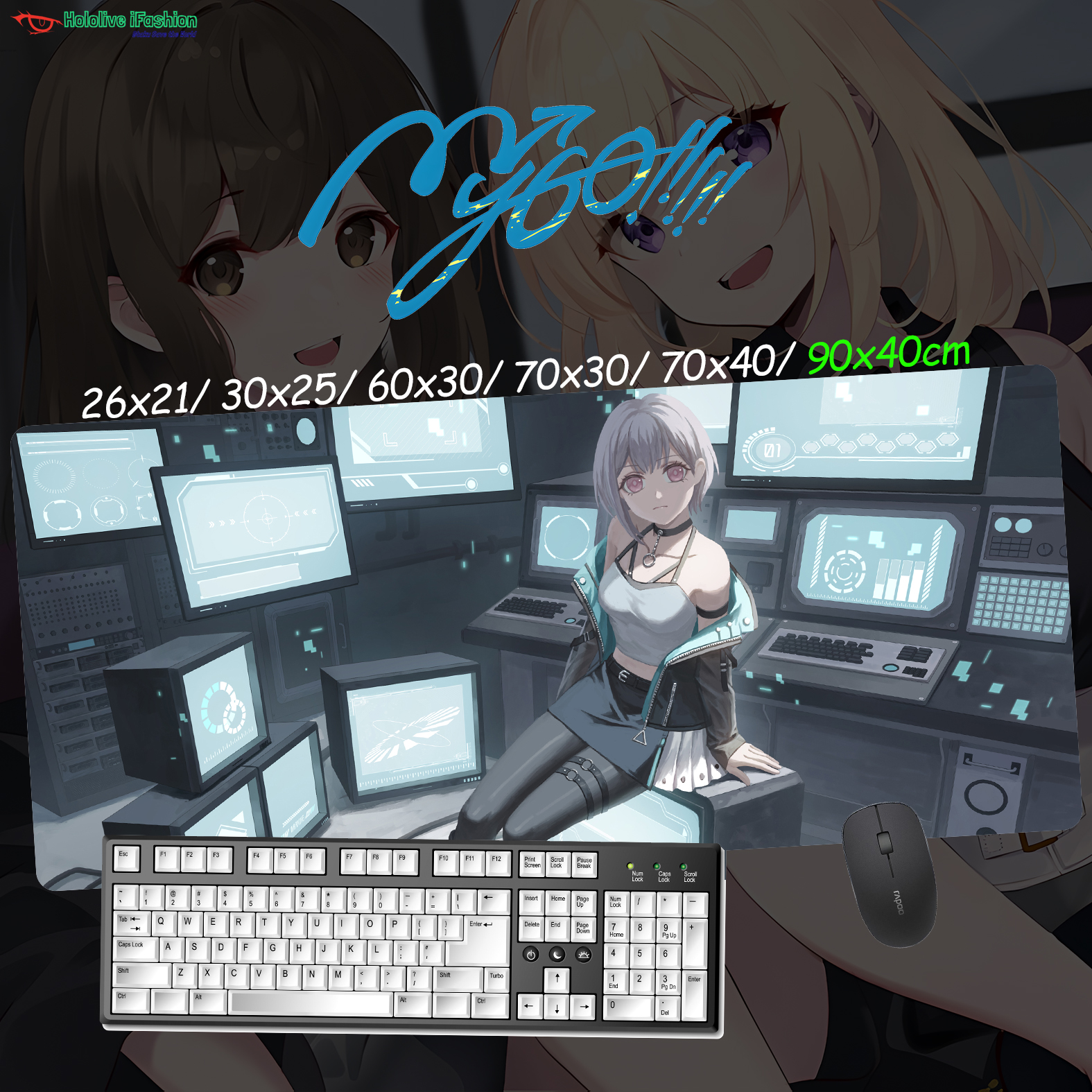 BanG Dream! It's MyGO!!!!! 超大鎖邊主題桌墊 布質滑鼠墊