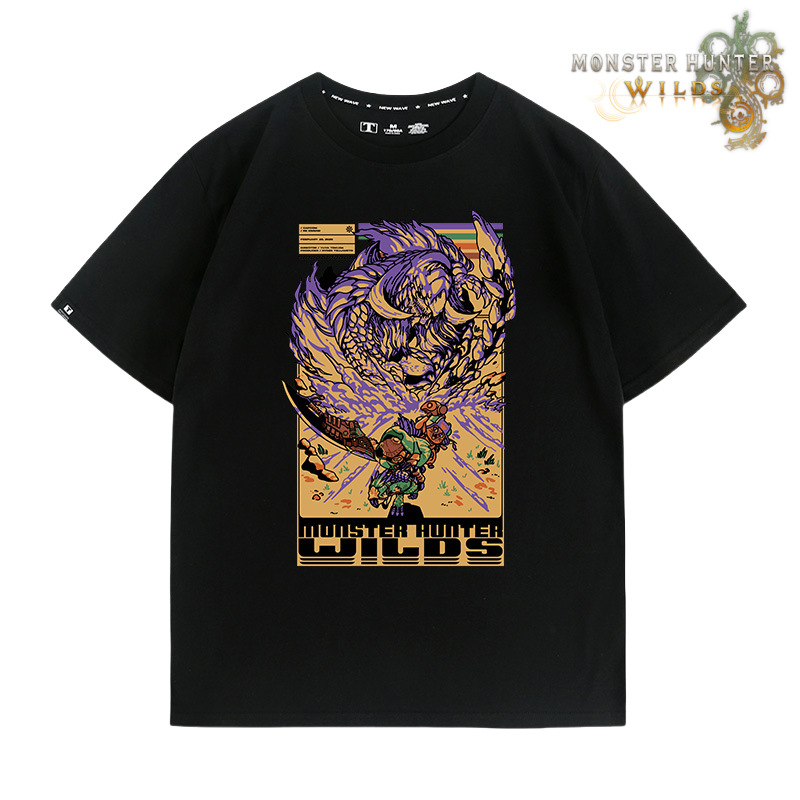 《魔物獵人荒野》第3彈 印花短袖T恤-GOODTOYSTUDIO