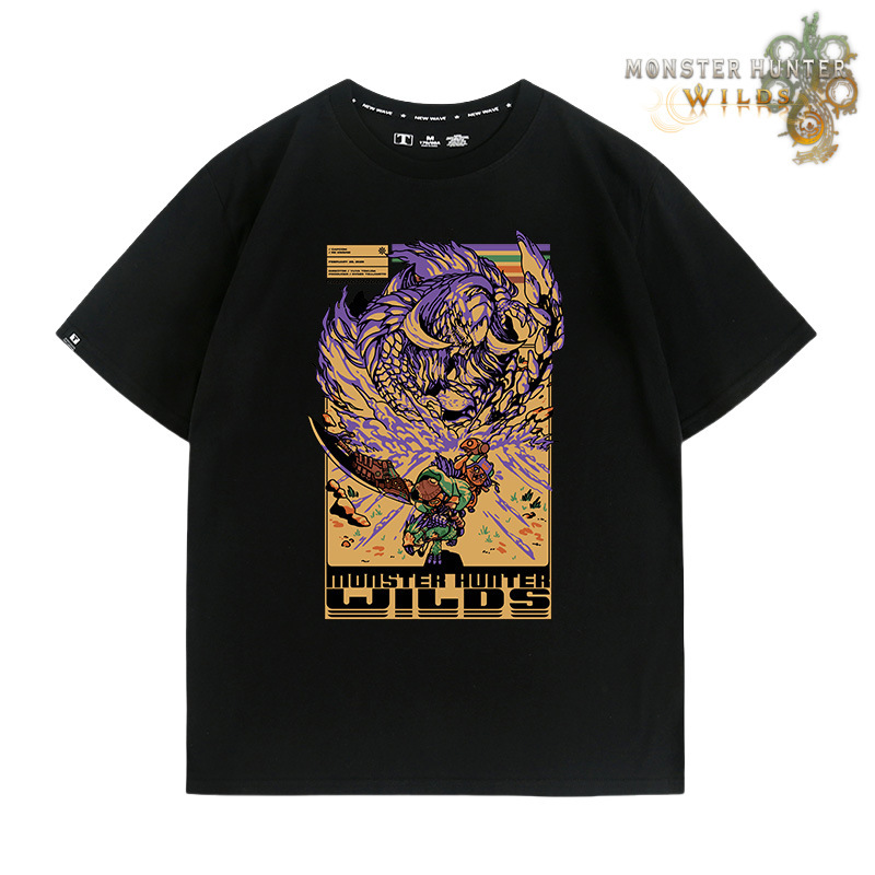 《魔物獵人荒野》第3彈 印花短袖T恤-GOODTOYSTUDIO