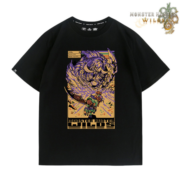《魔物獵人荒野》第3彈 印花短袖T恤-GOODTOYSTUDIO