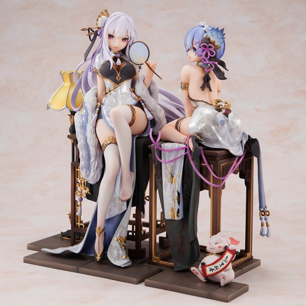 Re:Zero 旗袍愛蜜莉雅&蕾姆-GOODTOYSTUDIO