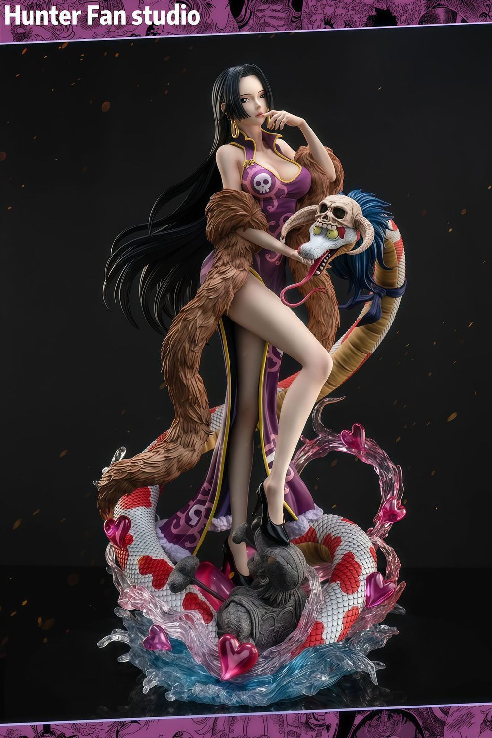 HF 海賊王 蛇姬女帝 限量版雕像