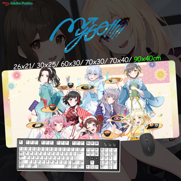 BanG Dream! It's MyGO!!!!! 超大鎖邊主題桌墊 布質滑鼠墊