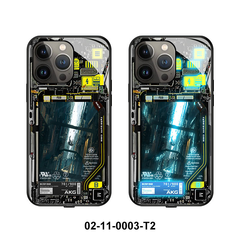 賽博朋克來電閃智能發光手機殼-GOODTOYSTUDIO