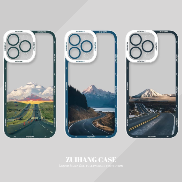 公路風景透明防摔軟殼-GOODTOYSTUDIO