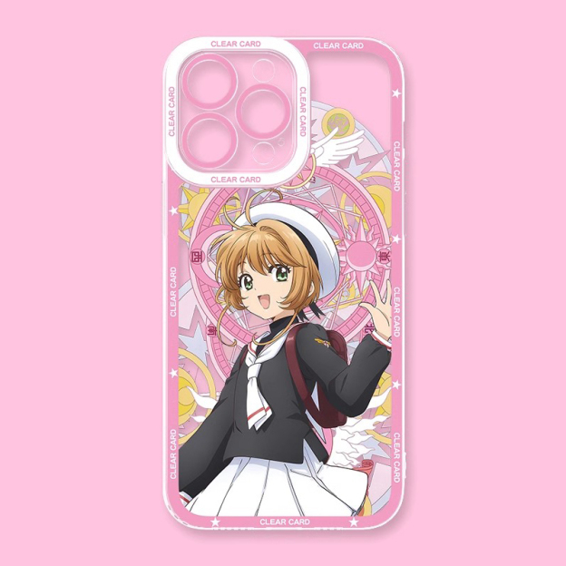 魔卡少女櫻天使眼透明防摔軟殼