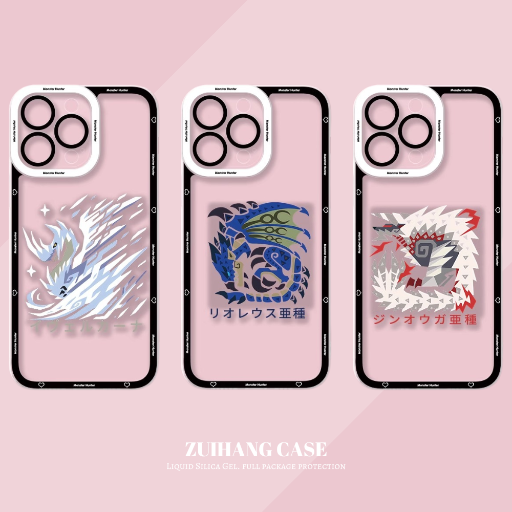魔物獵人天使眼透明防摔軟殼-ZUIHANG SHOP