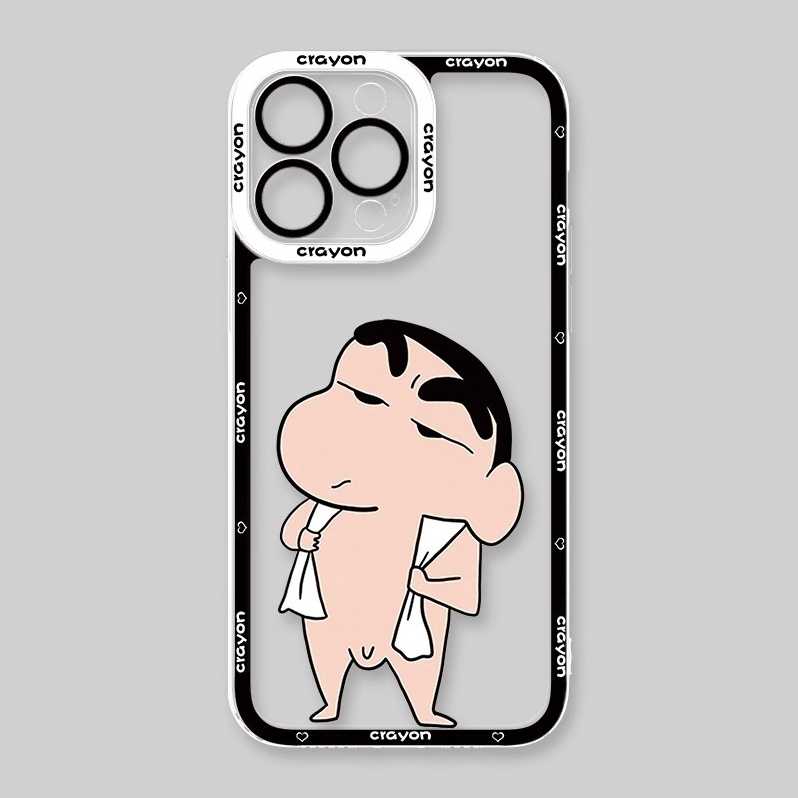 蠟筆小新透明防摔軟殼-GOODTOYSTUDIO