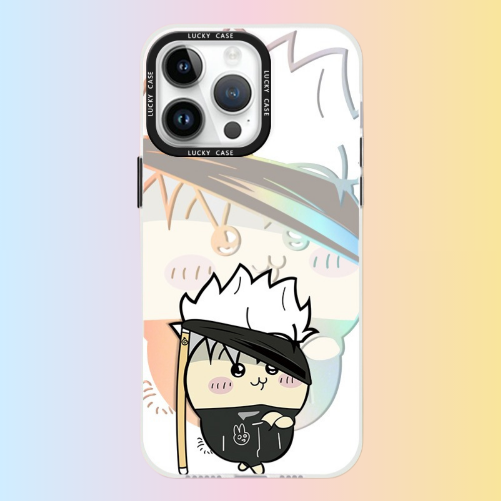 Chiikawa極光鐳射防摔手機殼-GOODTOYSTUDIO