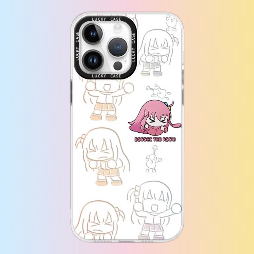 孤獨搖滾極光鐳射防摔手機殼-GOODTOYSTUDIO