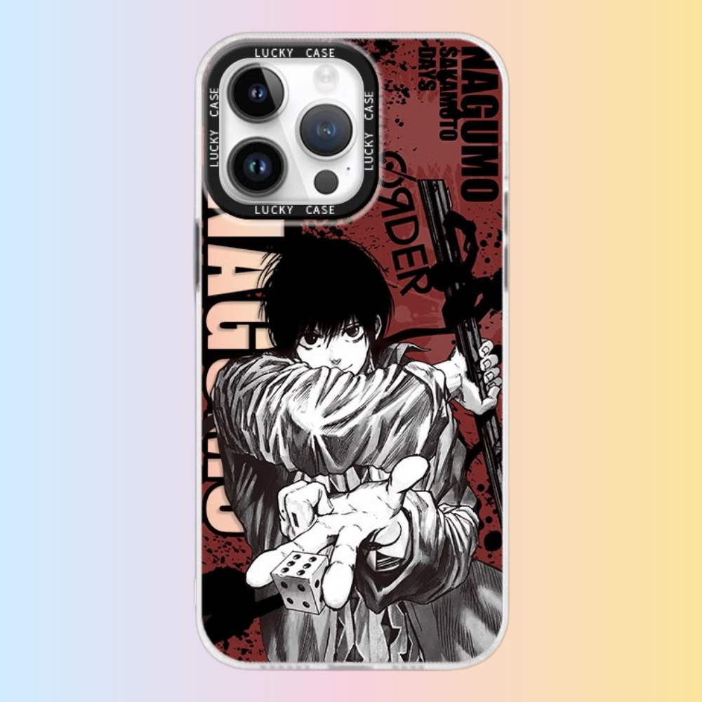 坂田日常極光鐳射防摔手機殼-GOODTOYSTUDIO