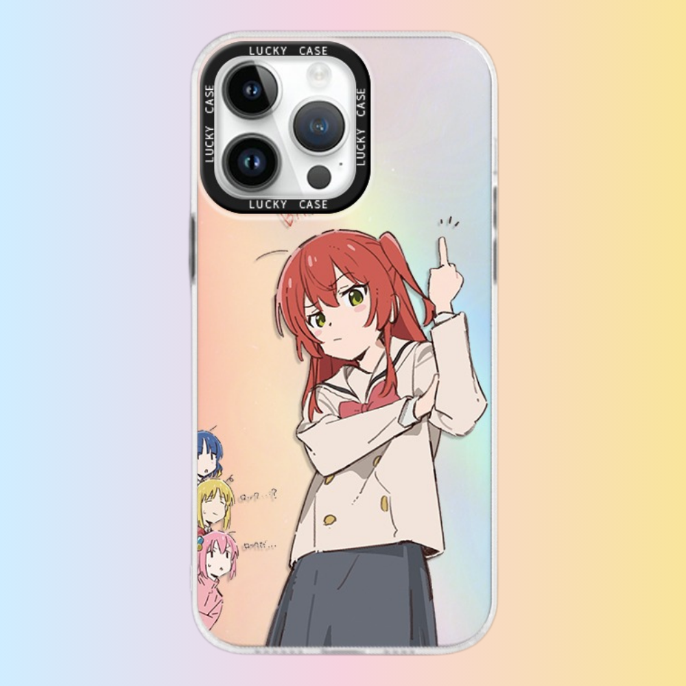 孤獨搖滾極光鐳射防摔手機殼-GOODTOYSTUDIO