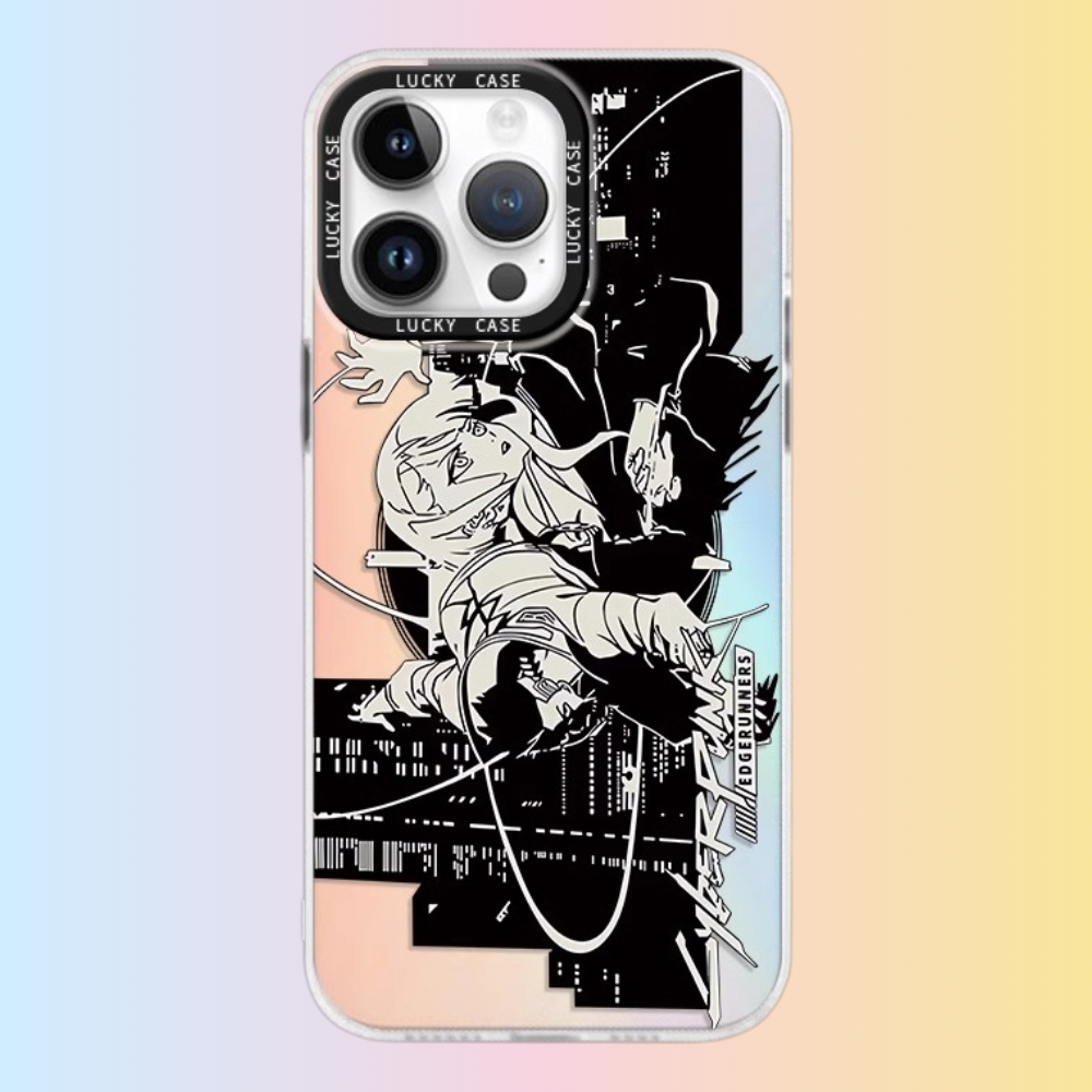 電馭叛客極光鐳射防摔手機殼-GOODTOYSTUDIO