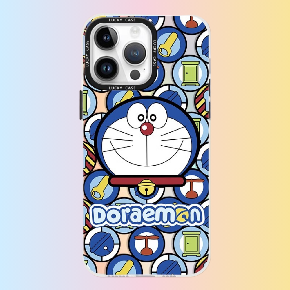 哆啦A夢極光鐳射防摔手機殼-GOODTOYSTUDIO