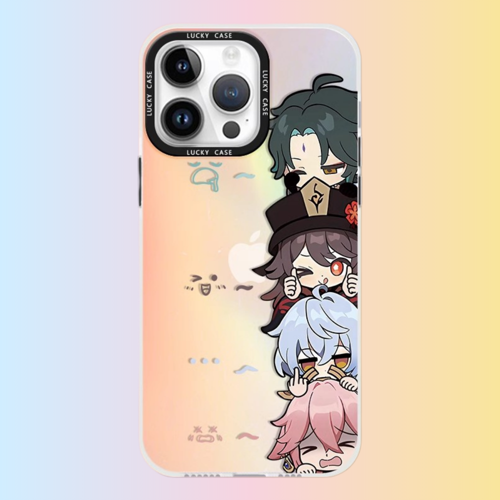 原神極光鐳射防摔手機殼-GOODTOYSTUDIO