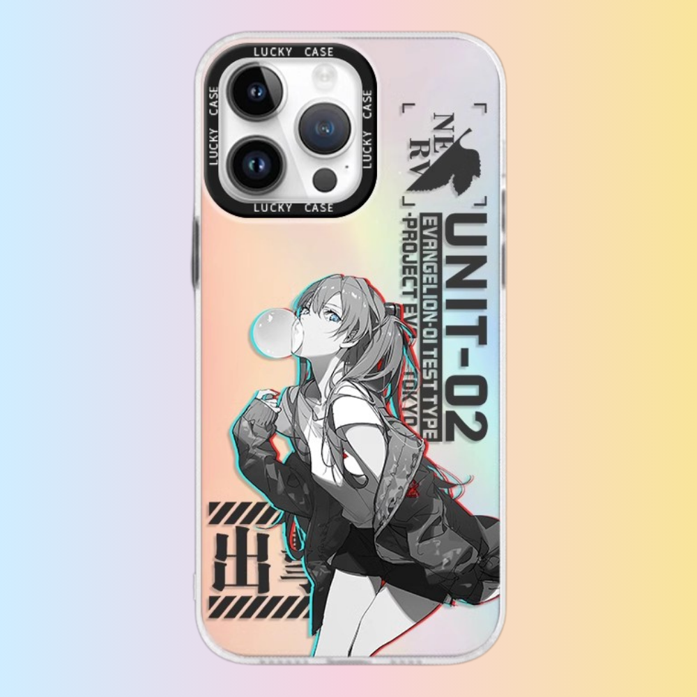 EVA新世紀福音戰士極光鐳射防摔手機殼-GOODTOYSTUDIO