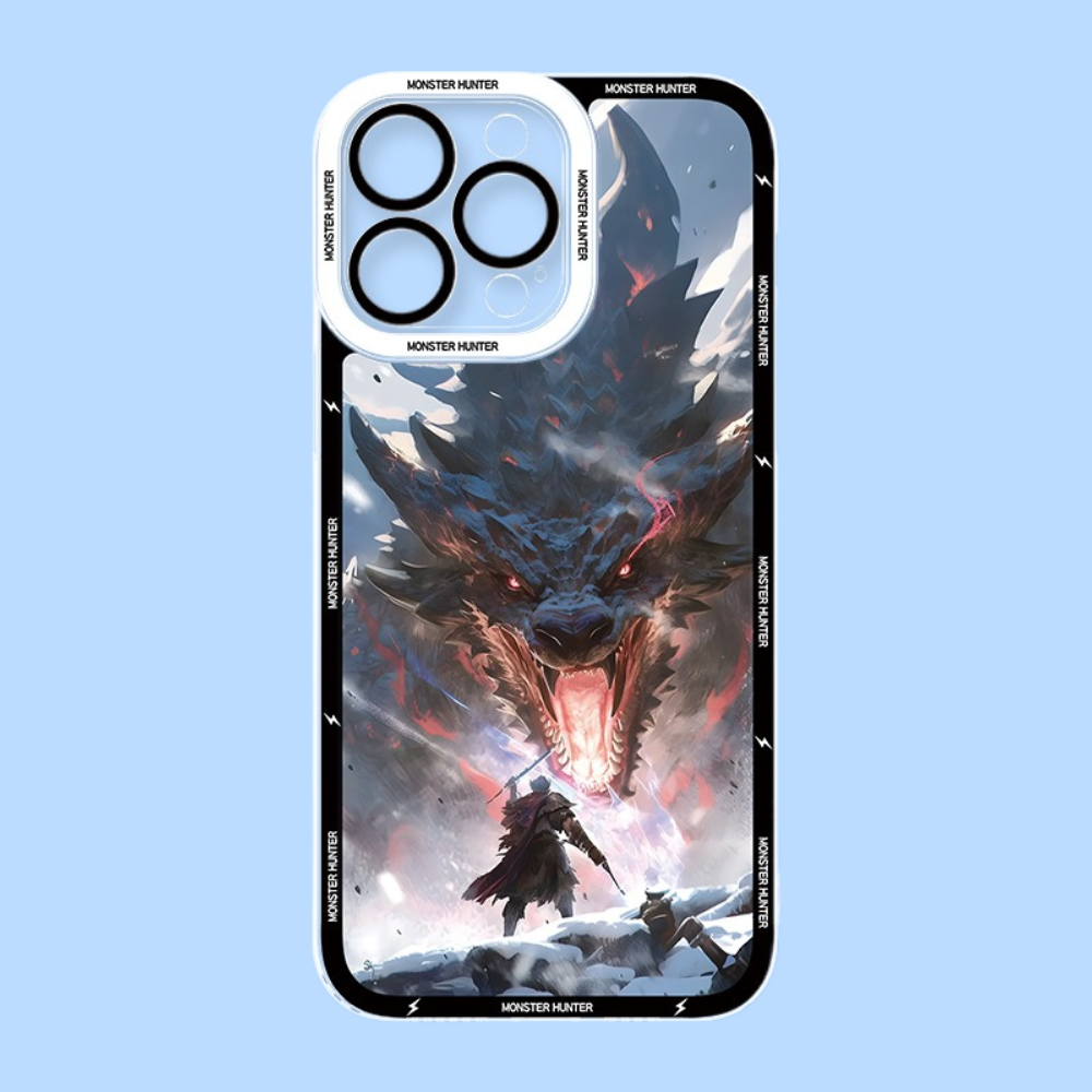 魔物獵人天使眼透明防摔軟殼-ZUIHANG SHOP