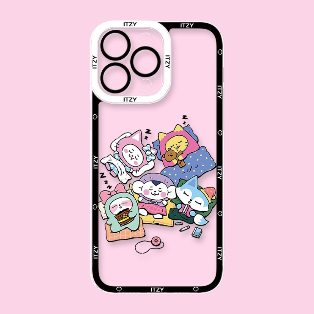 ITZY天使眼透明防摔軟殼-GOODTOYSTUDIO