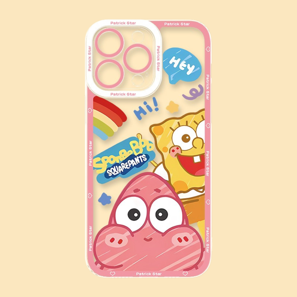 海綿寶寶天使眼透明防摔軟殼-GOODTOYSTUDIO