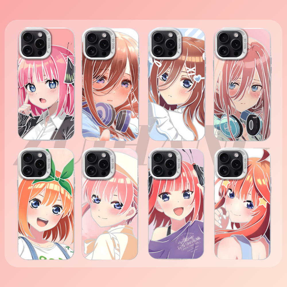 五等分的花嫁彩銀防摔手機殼-GOODTOYSTUDIO