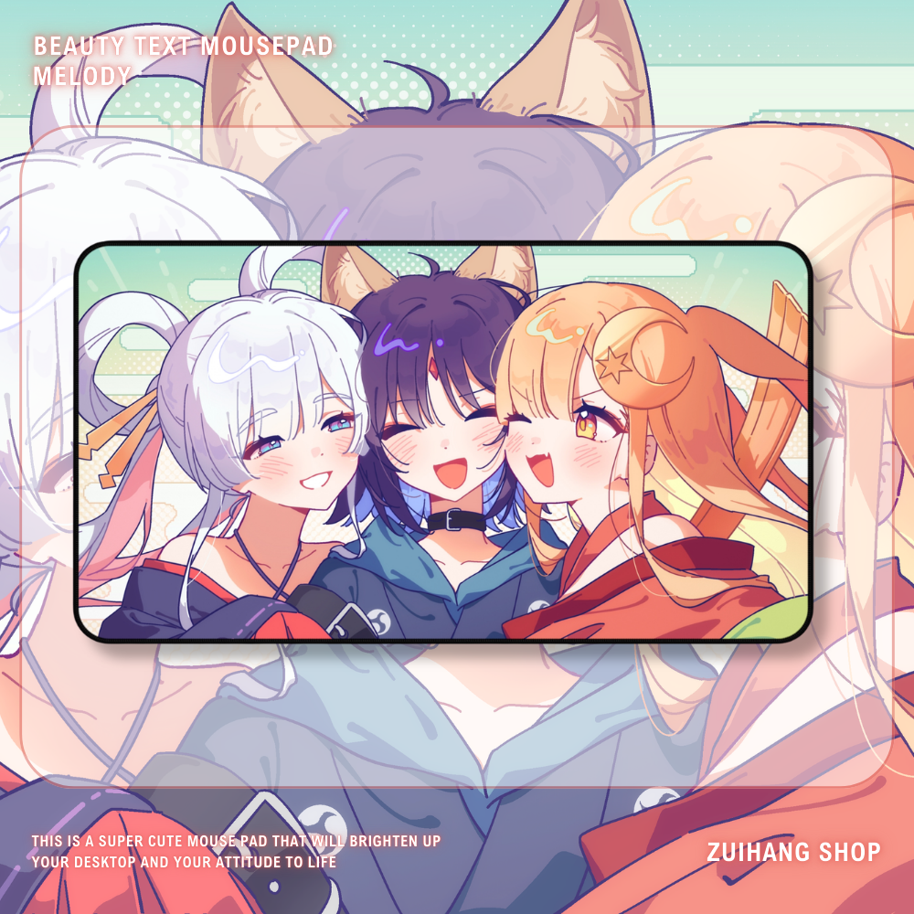 超時空輝耀姬！卡牌桌遊週邊牌墊滑鼠墊