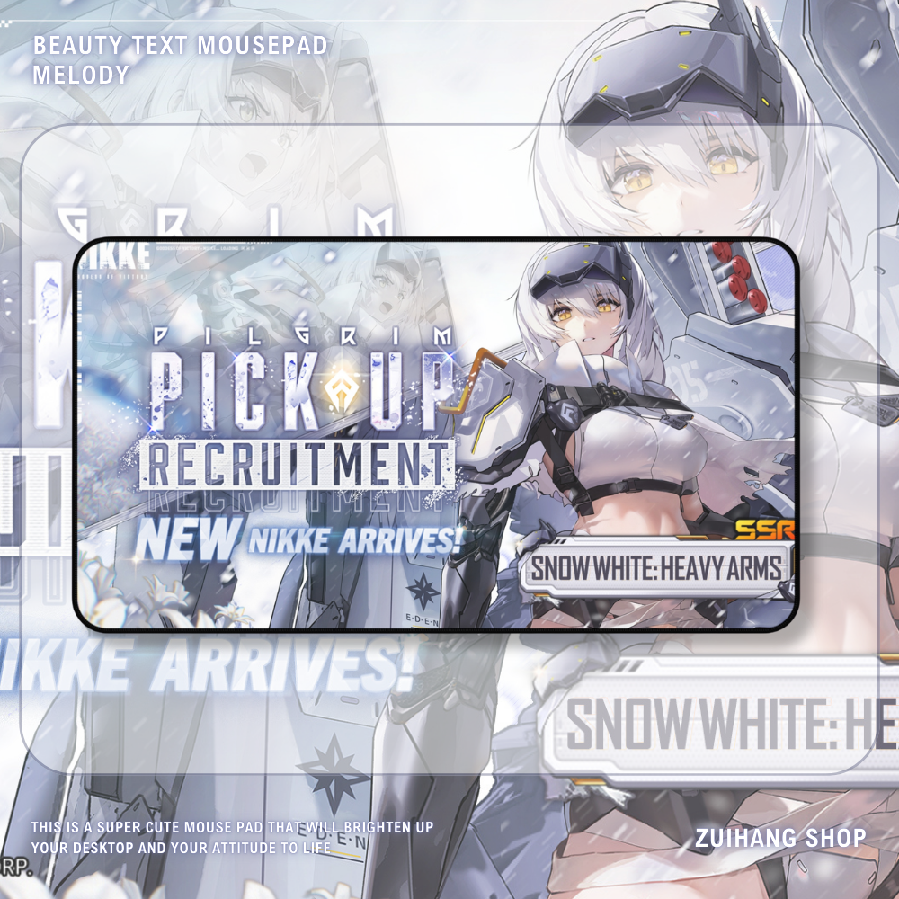 NIKKE白雪公主：重型武裝 勝利女神卡牌桌遊週邊牌墊滑鼠墊