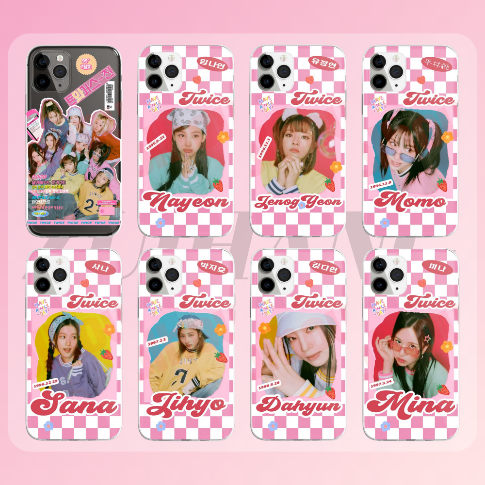 TWICE 天使眼透明防摔軟殼-GOODTOYSTUDIO