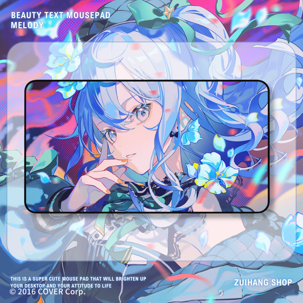 Hololive 虛擬偶像 星街彗星 卡牌桌遊週邊牌墊滑鼠墊