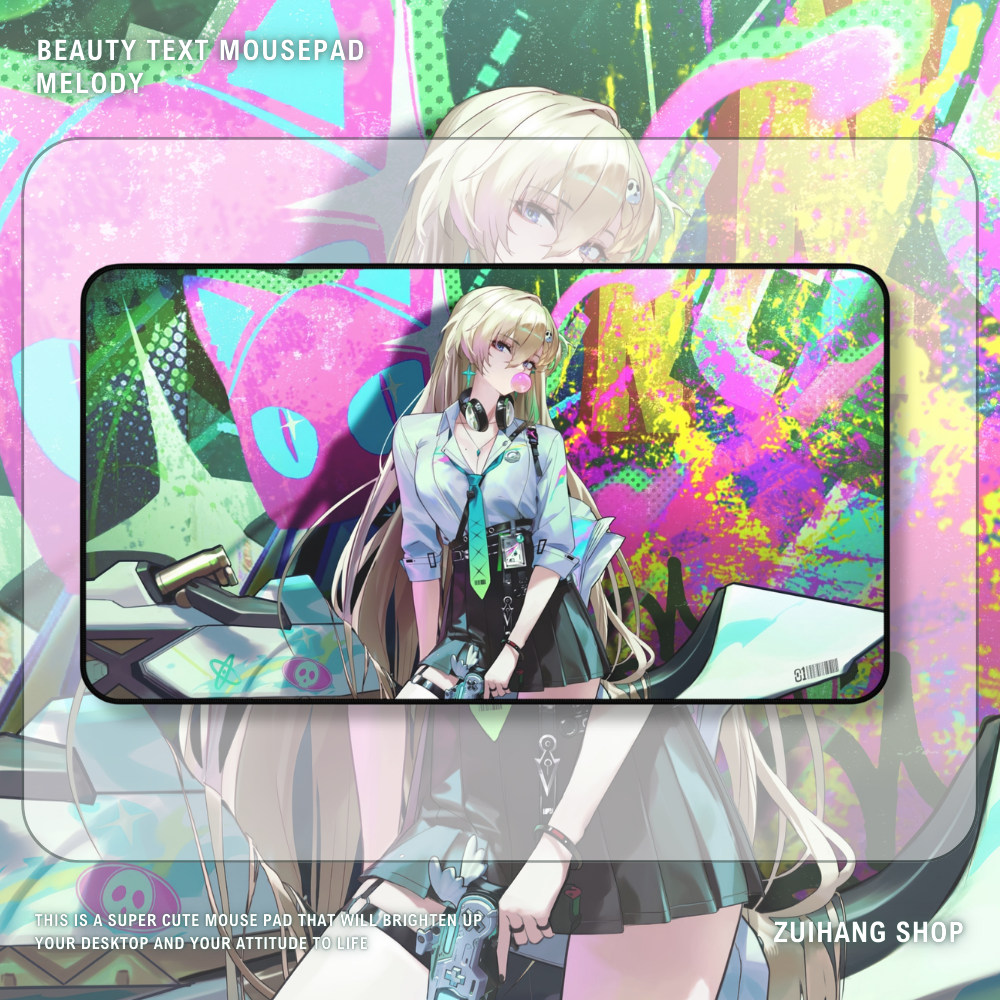 琳奈 鳴潮卡牌桌遊週邊牌墊滑鼠墊