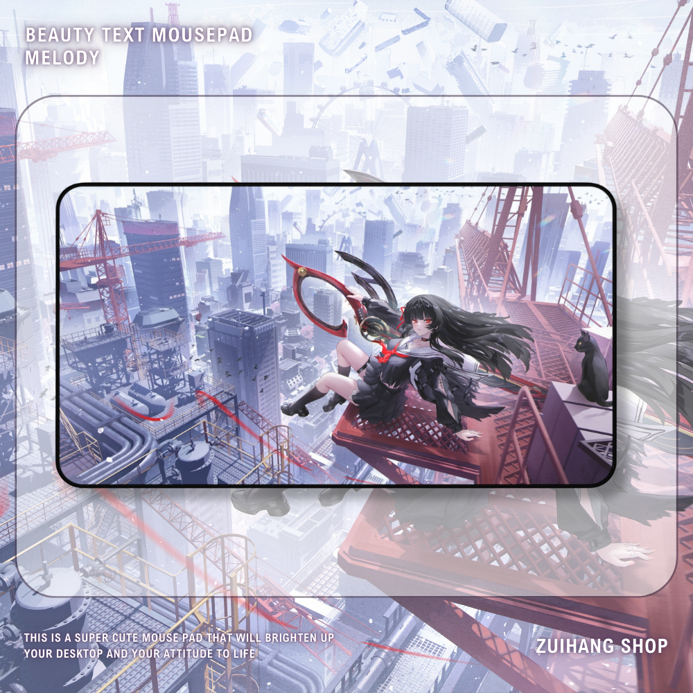 千咲 鳴潮卡牌桌遊週邊牌墊滑鼠墊