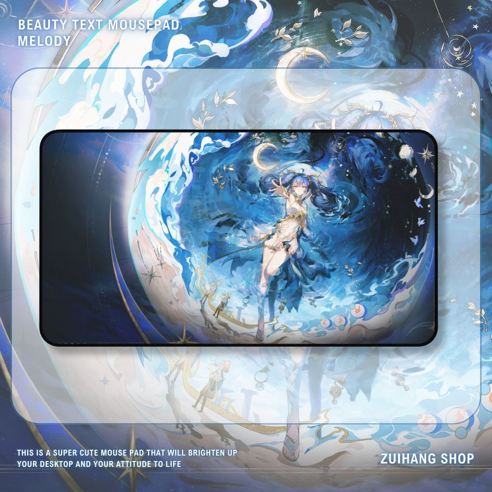 尤諾 鳴潮卡牌桌遊週邊牌墊滑鼠墊