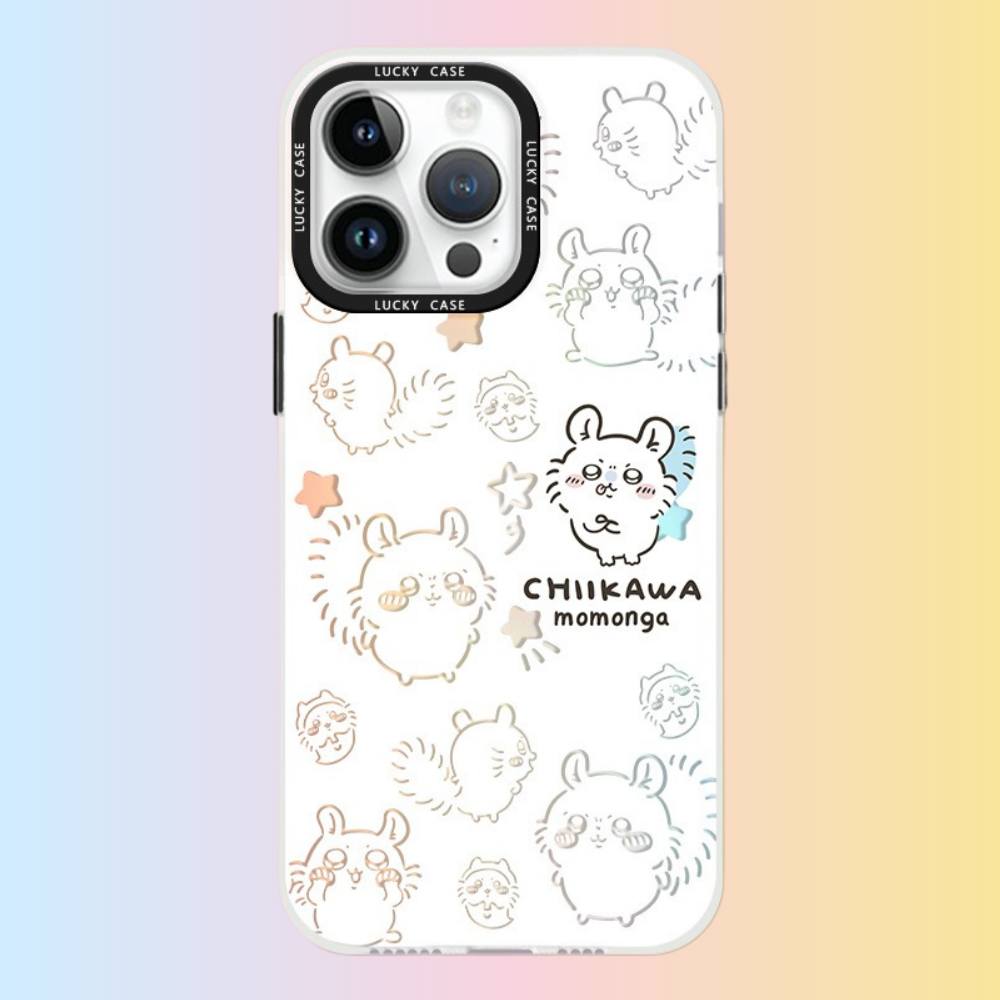 Chiikawa極光鐳射防摔手機殼-GOODTOYSTUDIO