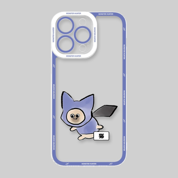 魔物獵人天使眼透明防摔軟殼-ZUIHANG SHOP