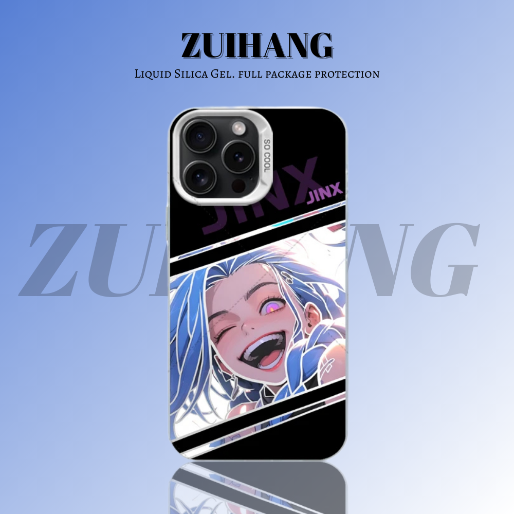 英雄聯盟：奧術彩銀防摔手機殼-GOODTOYSTUDIO