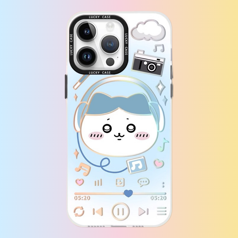 Chiikawa極光鐳射防摔手機殼-GOODTOYSTUDIO